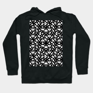 Circle Pattern (Black and White) Hoodie